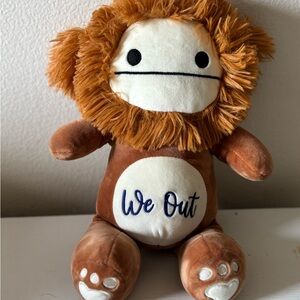 Benny Bigfoot Squishmallow graduation, “We Out", squeezemallow plush